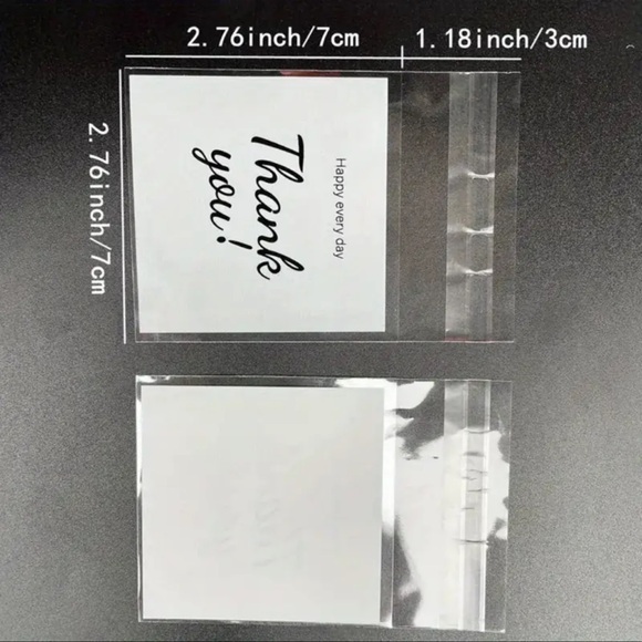 100 small TY bag & 500 thank you stickers - Picture 4 of 7